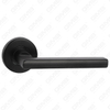Design in stile moderno di colore nero di alta qualità #304 manico per porte in acciaio inossidabile rotondo manico a leva di rosa (GB03-49)