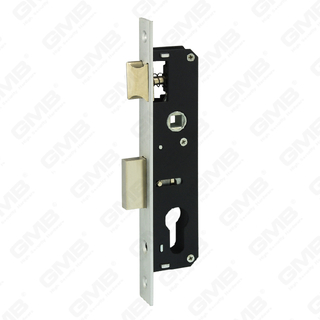 Serratura per porta in alluminio ad alta sicurezza Foro per cilindro con serratura stretta Corpo serratura in alluminio (AL720)