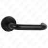 Design in stile moderno di colore nero di alta qualità #304 manico per porte in acciaio inossidabile rotondo manico a leva di rosa (GB03-102)