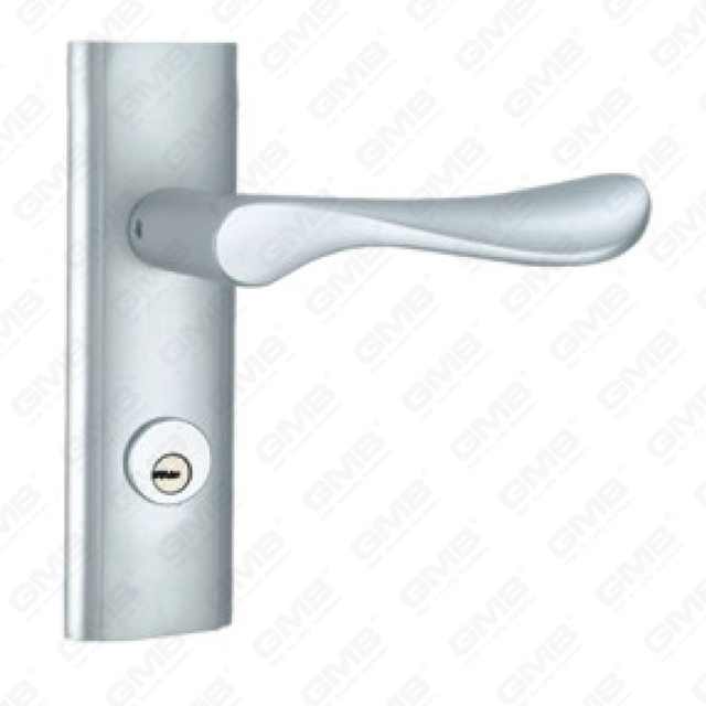 Manico della porta in alluminio ossigenato sulla maniglia della porta della piastra (G8304-G80)
