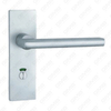 Manico della porta in alluminio ossigenato sulla maniglia della porta della piastra (G830-G25-BK)