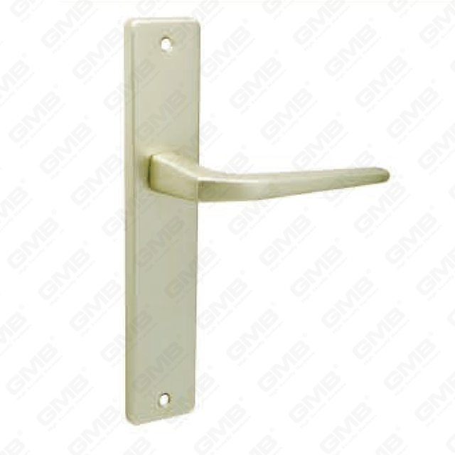 Maniglia per porta in alluminio ossigenato su maniglia per porta piastra piastra (213)